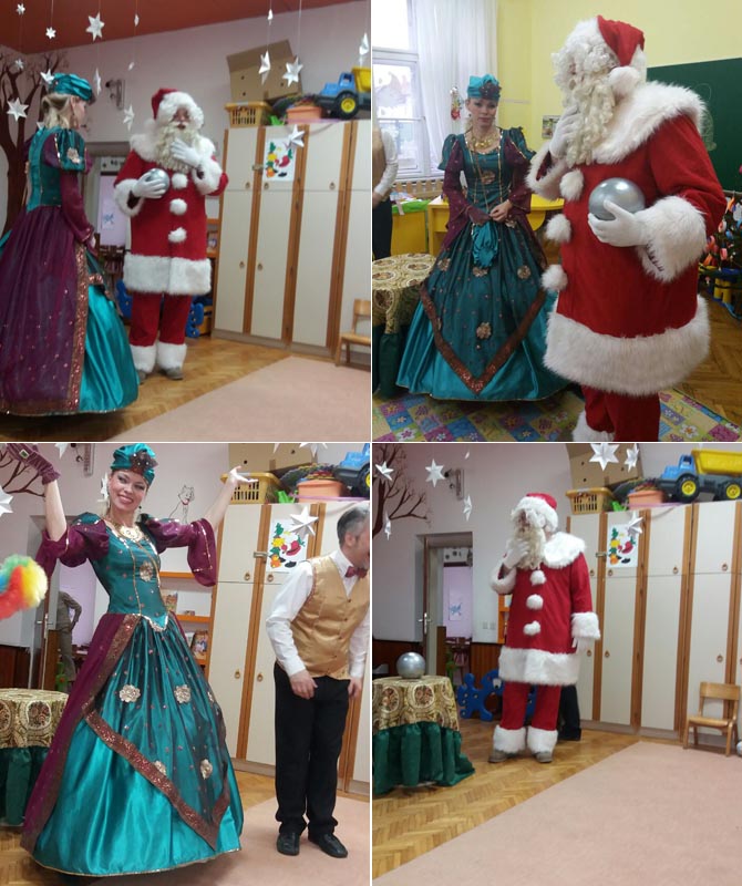 Télapó a szenttamási óvodákban 2016. december képek